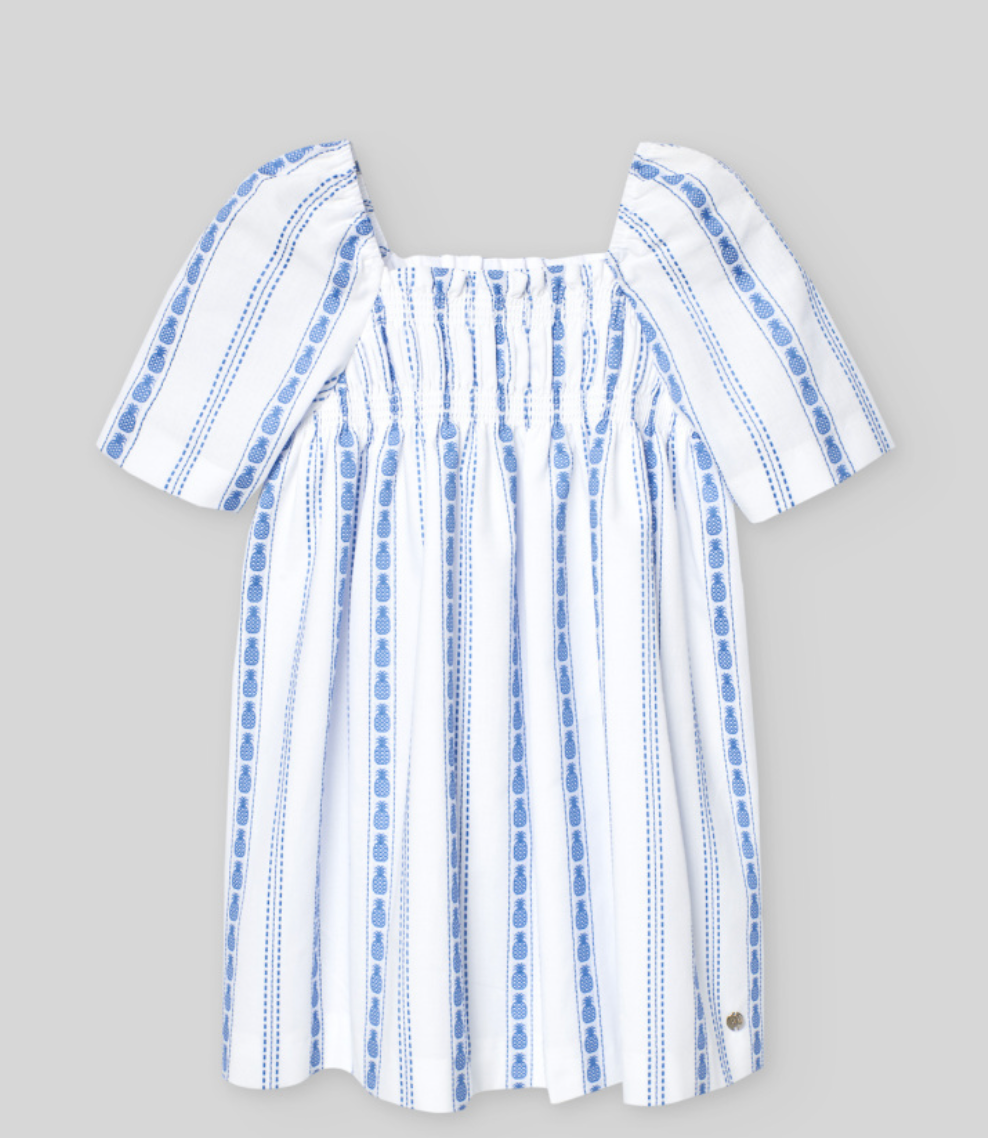 Image of Woven Infant Girl Dress